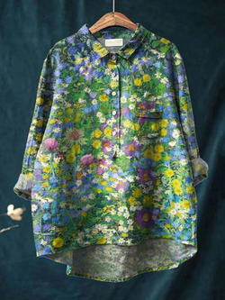 Imogen - Chemise Fleurie Légère