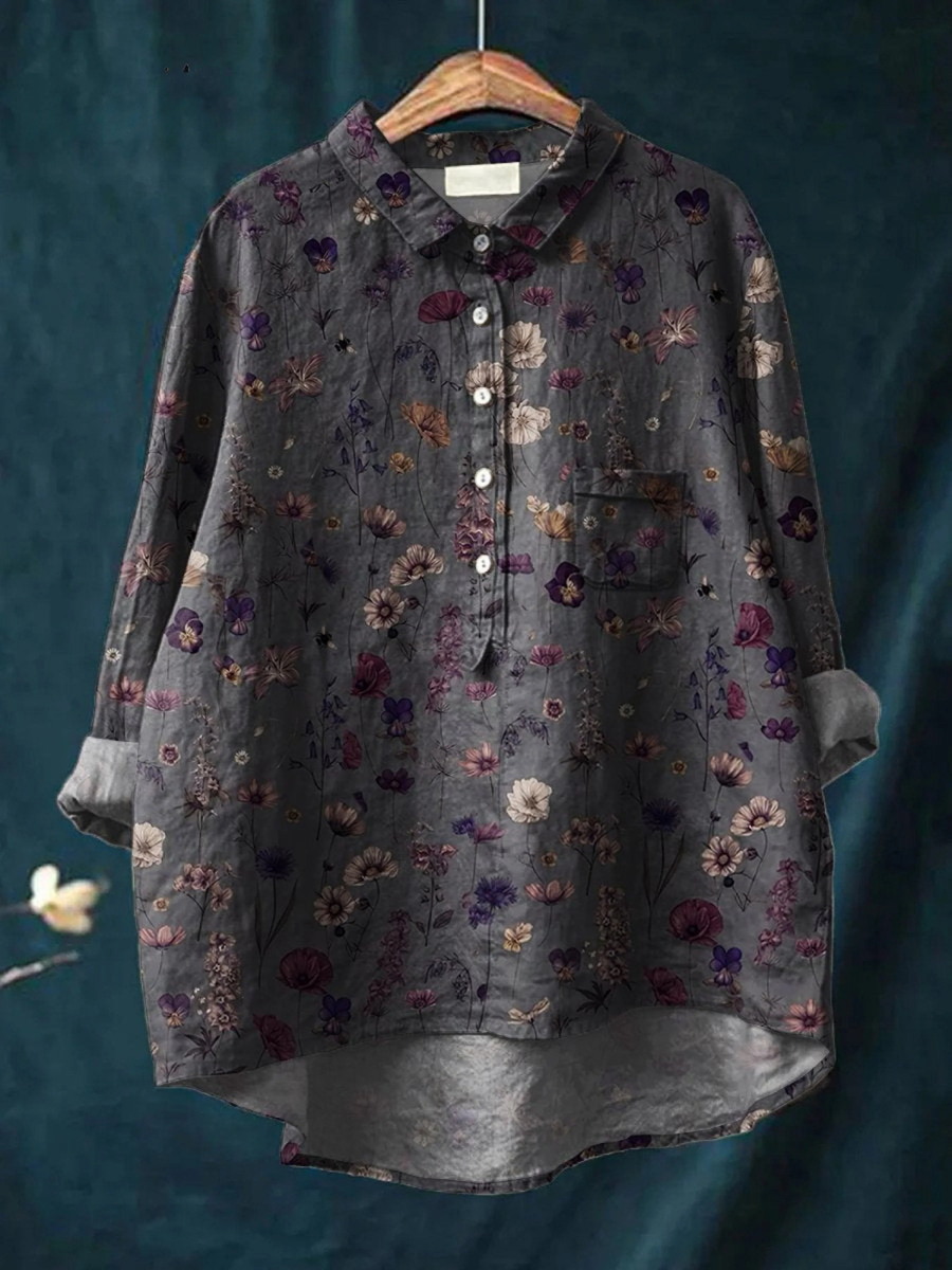 Florence - Chemise Florale Légère